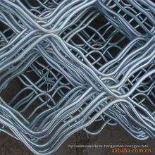 Hot-Dipped Galvanized Beautiful Grid Wire Mesh